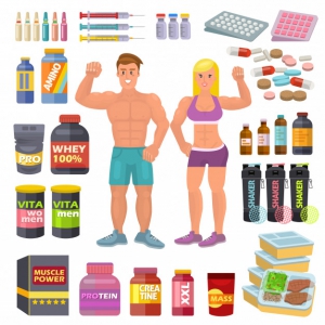 Fitness diet and bodybuilding